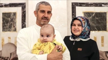 Türkiye'den bu yıl bir yaşın altında beş bebek ailesiyle kutsal topraklarda