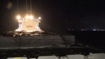 Türkiye'den Gazze'ye insani yardım götüren 9. gemi El-Ariş Limanı açıklarına ulaştı