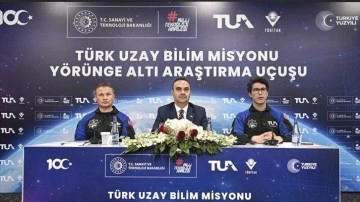 Türkiye'nin ikinci astronotu Atasever, yörünge altı araştırma uçuşunu 8 Haziran'da gerçekl
