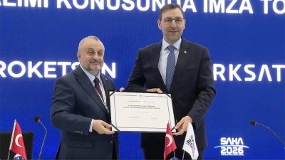 T&Uuml;RKSAT ve ROKETSAN uydu haberleşme &ccedil;&ouml;z&uuml;m&uuml; hizmet alımında işbirliğine gitti