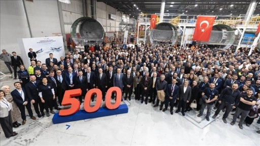 TUSAŞ'tan Airbus'a 500'&uuml;nc&uuml; A320 u&ccedil;ağı sevkiyatı