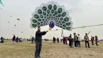 Üç boyutlu uçurtmasıyla Çin'de katıldığı festivalde altın madalya kazandı