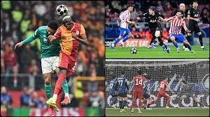 UEFA Şampiyonlar Ligi'nde son 16 turu ilk ma&ccedil;ları 4 ma&ccedil;la tamamlandı