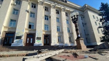 Ukrayna: Rus güçleri Herson bölgesel yönetim binasını vurdu