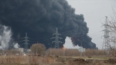 Ukrayna: Rusların Karadeniz kıyısındaki tek petrol rafinerisine saldırı d&uuml;zenledik
