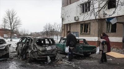 Ukrayna: Rusya bir haftada yaklaşık 1300 İHA, 1200'den fazla g&uuml;d&uuml;ml&uuml; bomba ve 50 f&uuml;ze ile saldı