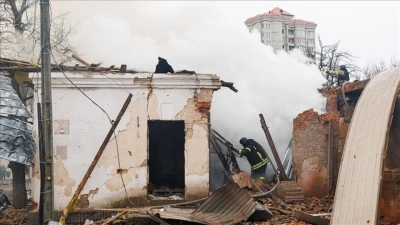 Ukrayna: Rusya'nın Harkiv'e d&uuml;zenlediği İHA saldırısında 4 kişi &ouml;ld&uuml;, 2 kişi yaralandı