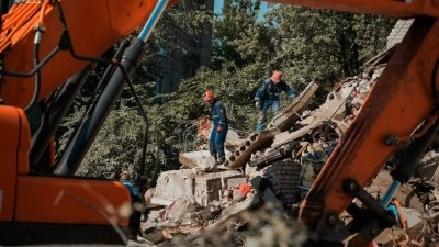 Ukrayna: Rusya'nın Kiev'e d&uuml;zenlediği hava saldırısında 13 kişi hayatını kaybetti