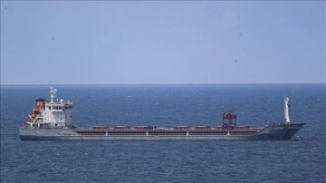 Ukrayna'dan gelen "Polarnet" gemisi hareket etti