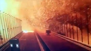 Ukrayna'dan Kerç Köprüsü'ndeki patlamaya ilişkin "Bu sadece başlangıç" açıklamas