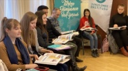 Ukraynalılar Türkçe derslerine ilgi gösteriyor