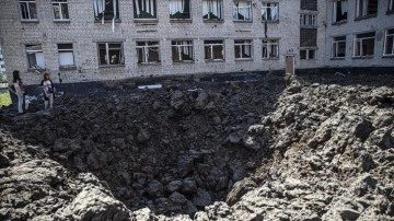Ukrayna'nın Harkiv şehrine Rus güçlerince hava saldırıları düzenlendi