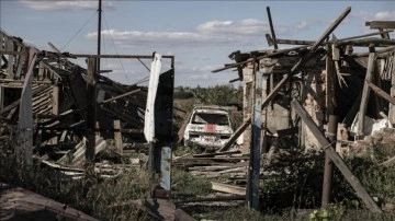 Ukrayna'nın Rus güçlerinden geri aldığı Grakove köyü görüntülendi
