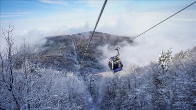 Uludağ'a teller &uuml;zerinde ulaşım zamandan tasarruf sağlıyor
