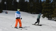 Uludağ'da kayak sezonu uzadı