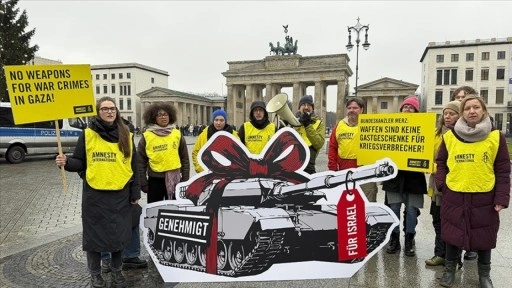 Uluslararası Af Örgütü, Almanya Başbakanı Merz'in İsrail'e yapacağı ziyareti protesto etti