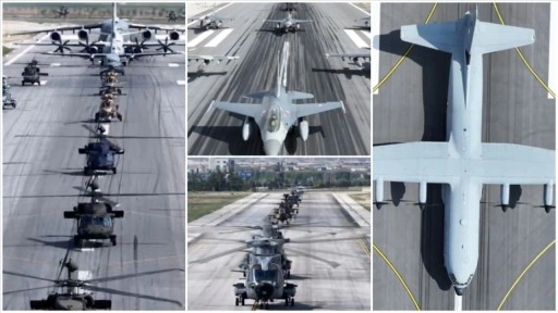Uluslararası Anadolu Ankası-2025 tatbikatı, "fil yürüyüşü" ile devam ediyor