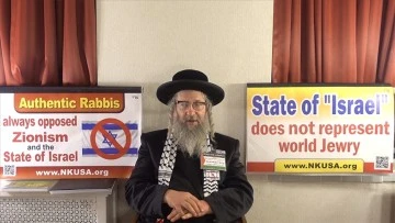 Uluslararası Siyonizm Karşıtı Yahudiler Örgütü: Filistin'i özgürlüğüne kavuşturması için Tanrı'ya dua ediyoruz