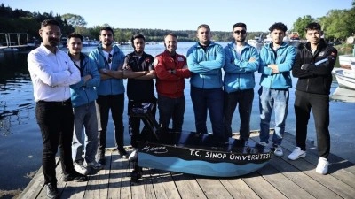 &Uuml;niversite &ouml;ğrencilerinin tasarladığı insansız deniz aracı G&uuml;ney Kore'de yarışacak