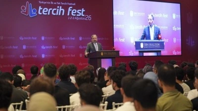 &Uuml;niversite tercih festivali TercihFest'26 zirve konuşmalarıyla devam etti