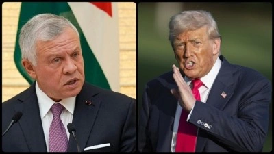 &Uuml;rd&uuml;n Kralı 2. Abdullah ile Trump b&ouml;lgesel gelişmeleri g&ouml;r&uuml;şt&uuml;