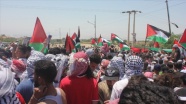 Ürdün'ün birçok kentinde Filistin'e destek gösterileri düzenlendi