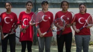 Urfalı kızlar tenisteki başarılarıyla madalya peşinde
