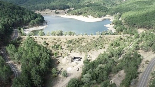 Uşak'ın içme suyu sorununu çözecek projede su aktarılmaya başlandı