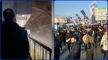 Üsküdar-Çekmeköy metrosunda seferler teknik arıza nedeniyle yaklaşık 1 saat boyunca yapılamadı