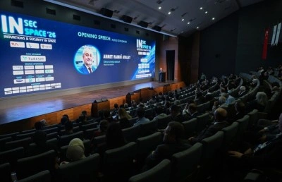 Uydu ve uzay sekt&ouml;r&uuml;n&uuml;n temsilcileri "INSECSPACE'26" etkinliğinde bir araya geldi