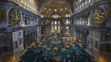 Vakıflar Genel Müdürlüğünden Ayasofya'nın imparator kapısının tahribatıyla ilgili açıklama