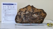 Van&#039;da bulunan göktaşı &#039;Doğuzağaç&#039; adıyla Uluslararası Meteorit Veri Bülteni&#039;ne işlendi