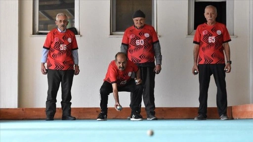 Van'da huzurevi sakinleri boccede şampiyonluk hedefliyor