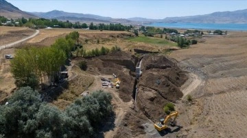 Van'da yapımına başlanan yer altı barajıyla su kaybı önlenecek