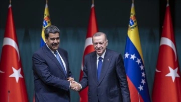 Venezuela Devlet Başkanı Maduro, Cumhurbaşkanı Erdoğan'ı kutladı