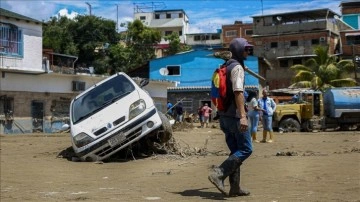 Venezuela'da şiddetli yağışların neden olduğu heyelanda ölenlerin sayısı 50'ye çıktı