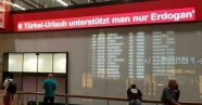 Viyana Havalimanı'nda Türklerden büyük tepki çeken yazı kaldırıldı