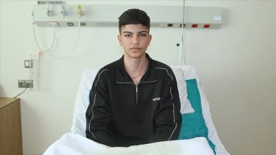 V&uuml;cudunun y&uuml;zde 75'inde yanık oluştu, 17 ameliyatın ardından sağlığına kavuştu