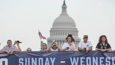Washington'da 4 Temmuz Bağımsızlık G&uuml;n&uuml; etkinlikleri şiddetli fırtına nedeniyle yarıda kesildi