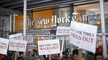 Washington Post gazetesi çalışanları 1970'lerden bu yana ilk defa grev yaptı