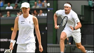 Wimbledon'da Iga Swiatek elendi, Alexander Zverev son 16 turuna kaldı