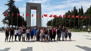 Yabancı öğrenciler Çanakkale'de tarihi yolculuğa çıktı