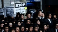 Yahudilerden BM önünde İsrail protestosu