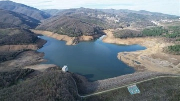 Yalova'nın içme suyu kaynağı Gökçe Barajı'nda su seviyesi yüzde 15'e düştü