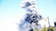 Yangında salınan gazların insanları etkileme riski düştü
