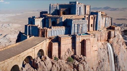 Yapay zeka tabanlı Türk dizisi 'Castle Walls', Alamut Kalesi'nin gizemli hikayesini anlatıyor