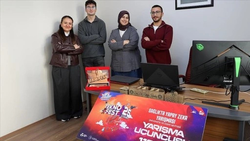 Yapay zekayla inmeyi erken teşhis etmeyi hedefleyen proje TEKNOFEST'te üçüncü oldu