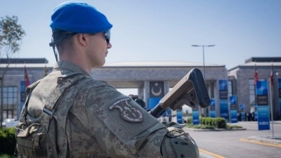 Yapımı s&uuml;ren Ay Yıldız Karargahı, 12 milyon metrekare alanda hizmet verecek