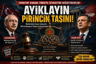 Yargıtay Mutlak Butlan kararını bozarsa ayıklayın pirincin taşını! -&Ouml;m&uuml;r &Ccedil;elikd&ouml;nmez yazdı-