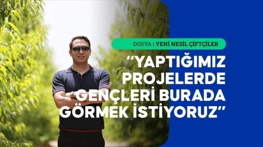 Yazılım mühendisi genç çiftçinin hedefi üretimde dijitalleşme